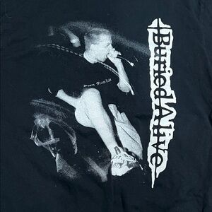 Buried Alive Band Buffalo Hardcore Punk Tee The Death of Your Perfect World